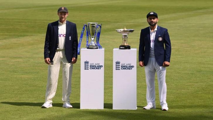 Joe Root and Virat Kohli